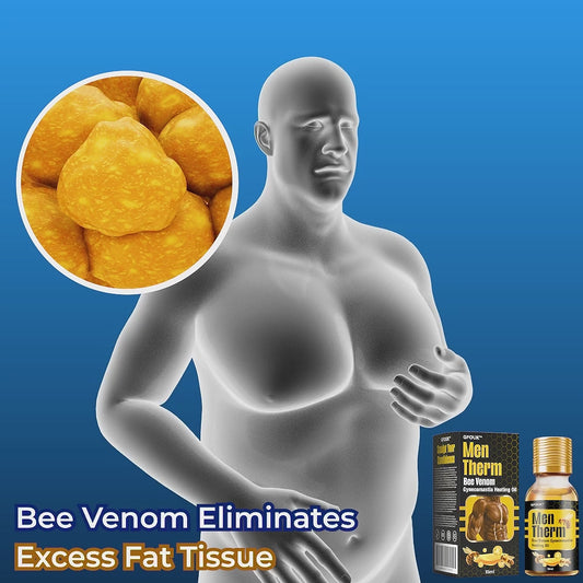 GFOUK™ Men Therm Bee Venom Gynecomastia Heating Oil